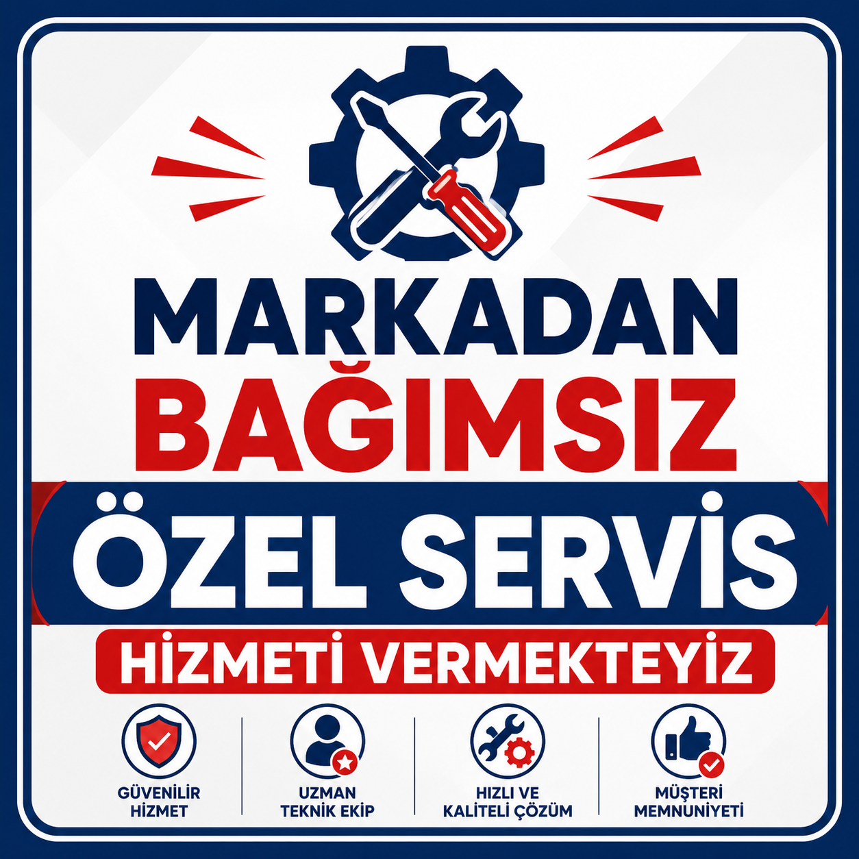 Karşıyaka Teknik Servisi markadan bağımsız özel servis hizmeti
